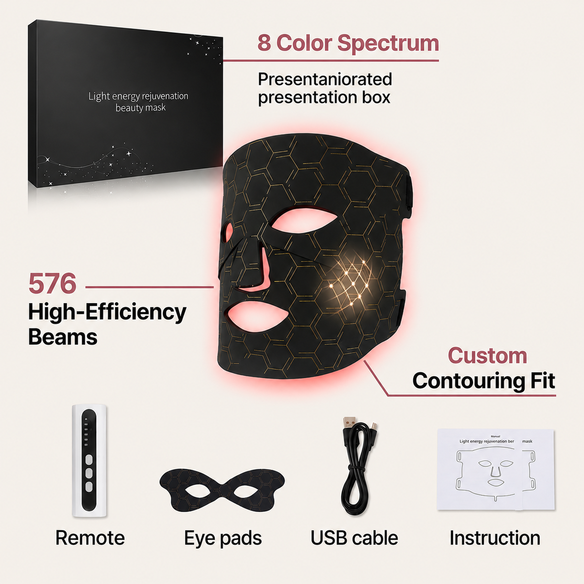 LumeCura LED Beauty Mask